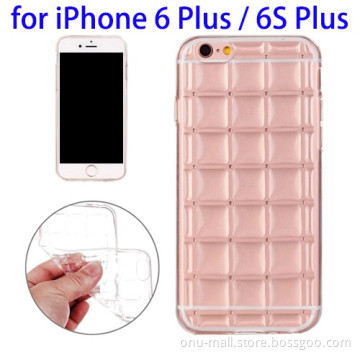 New Transparent Case for iPhone 6 Plus, Protective TPU Case for iPhone 6s Plus